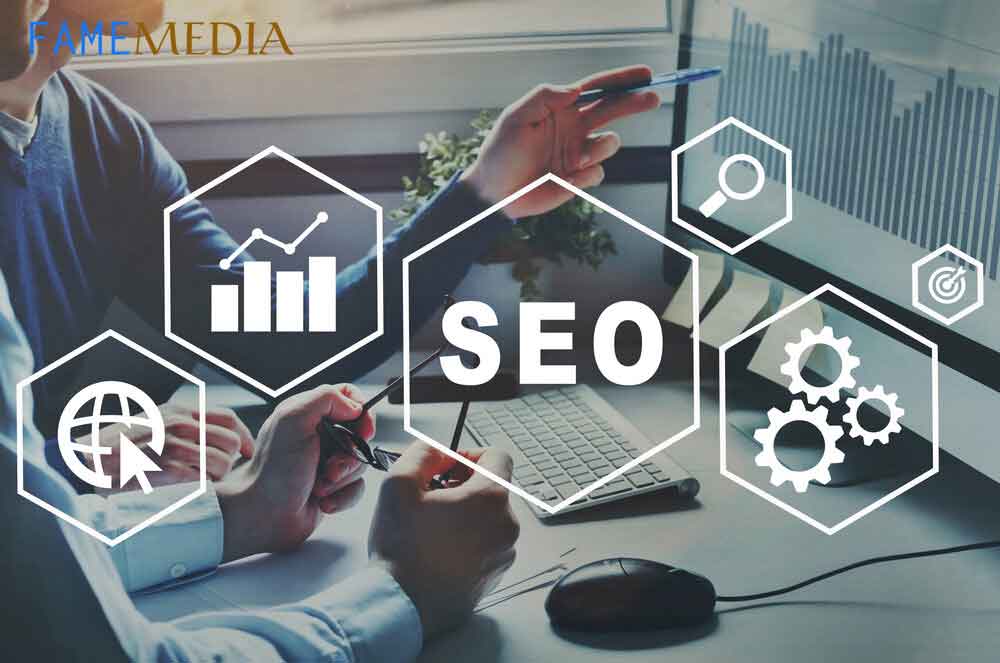 SEO Search Engine Optimization concept, ranking traffic on websi