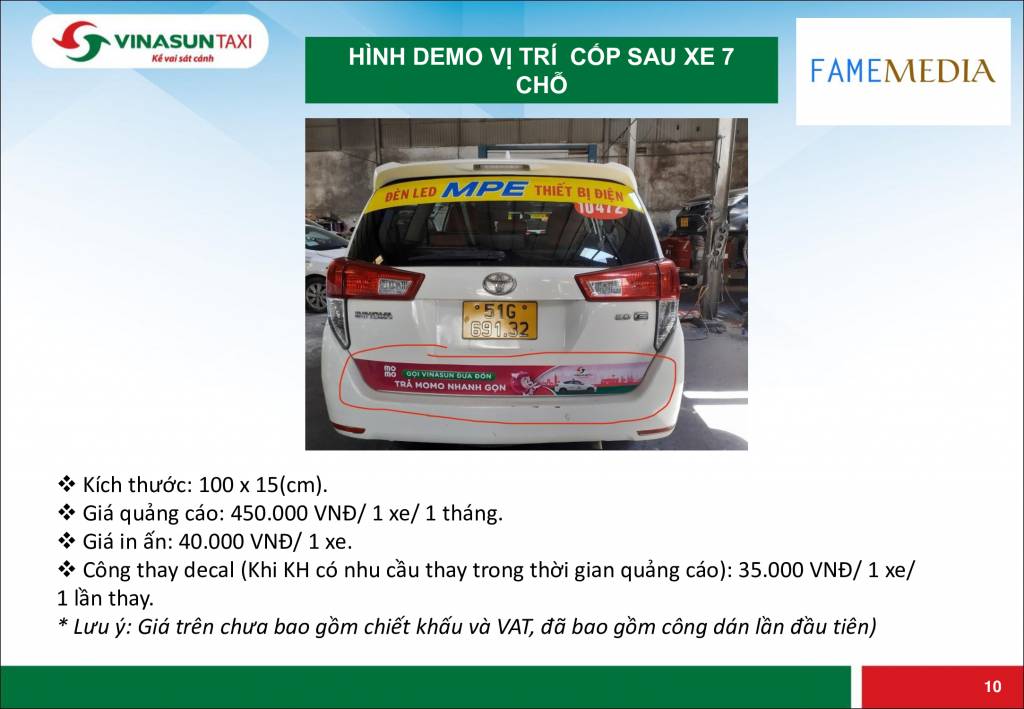 HÌNH DEMO VỊ TRÍ CỐP SAU XE 7 CHỖ