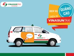 quảng cáo taxi vinasun