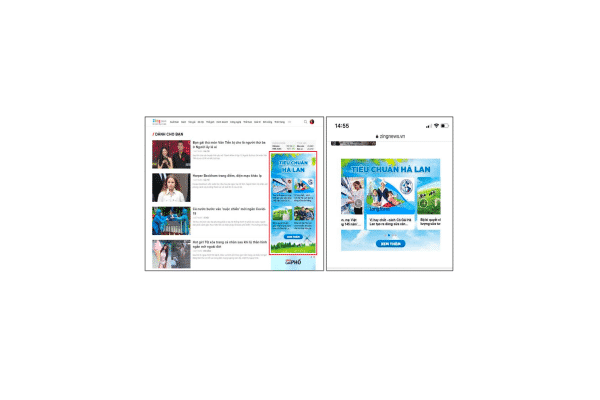 Giá quảng cáo banner hình ảnh trên Zing News