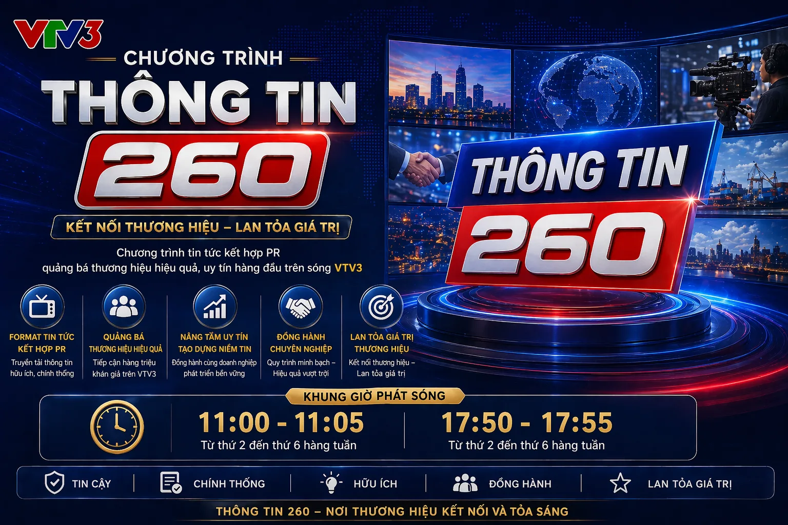 Thông Tin 260 VTV3 là chương trình gì?
