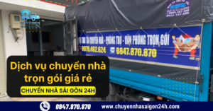 Dịch vụ chuyển nhà trọn gói giá rẻ