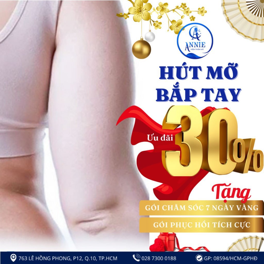 Ưu đãi hút mỡ bắp tay