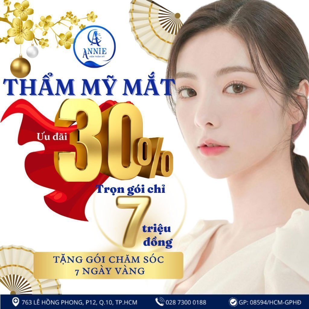 Ưu đãi thẩm mỹ mắt