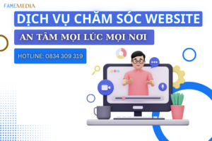 DỊCH VỤ CHĂM SÓC WEBSITE
