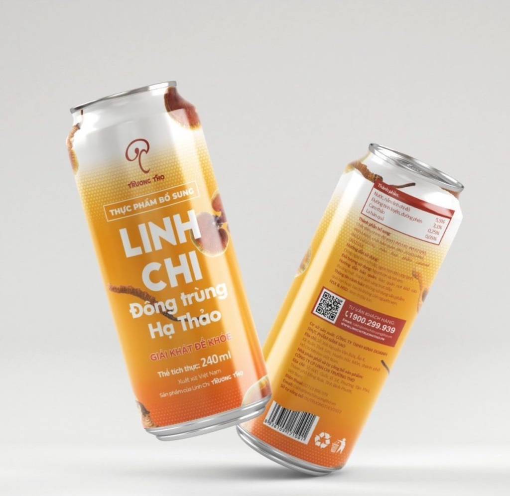 Nước linh chi đông trùng hạ thảo