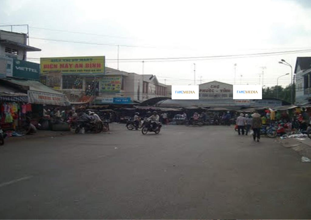 Quảng cáo billboard chợ Phước Vĩnh