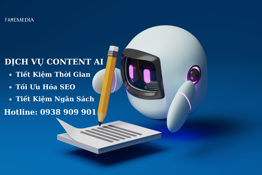 Dịch vụ content AI website