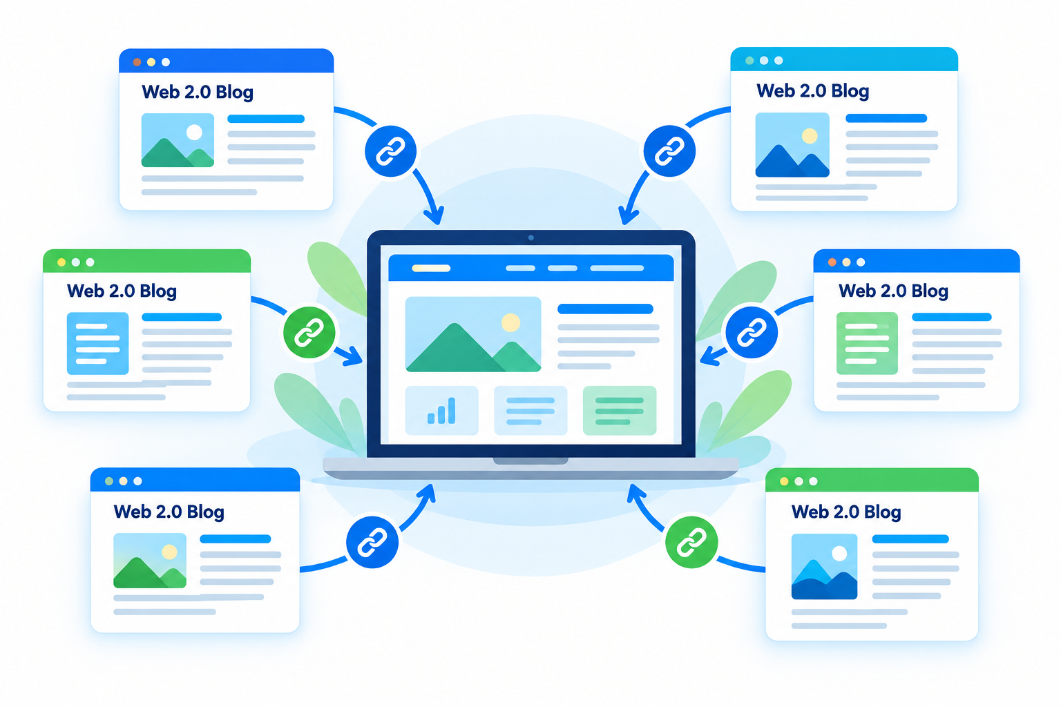Tạo backlink Web 2.0 