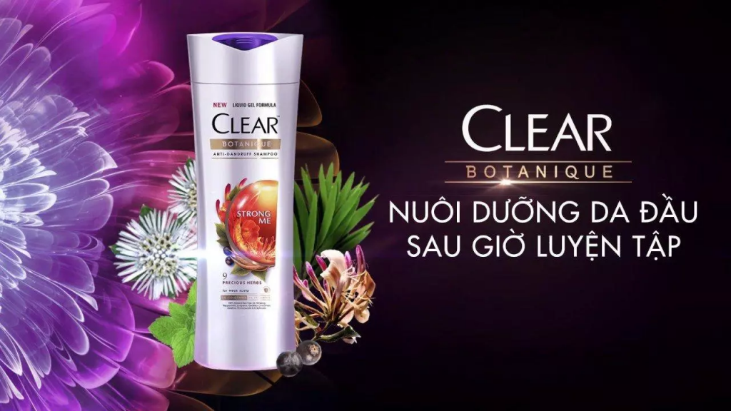 Clip quảng cáo sản phẩm dầu gội đầu Clear trên VTV1