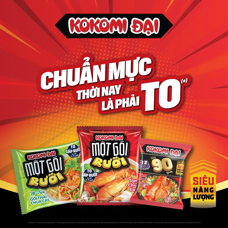 Clip quảng cáo sản phẩm mì Kokomi đại trên VTV3