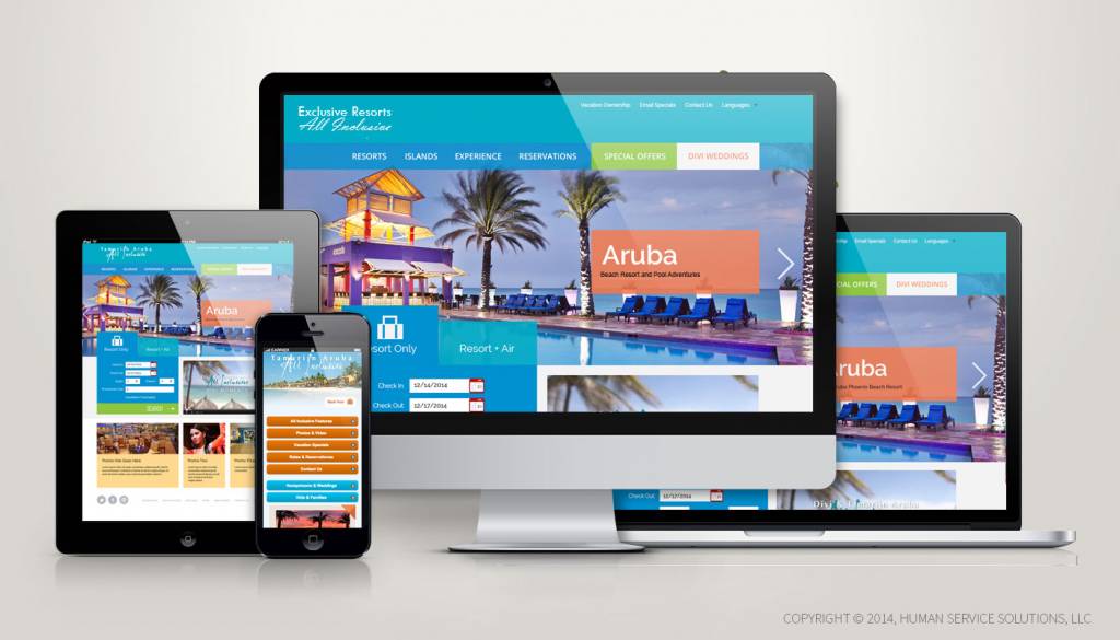 Dịch vụ Thiết kế website du lịch