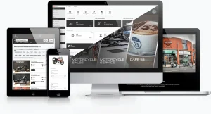 Thiết kế website xe máy, oto