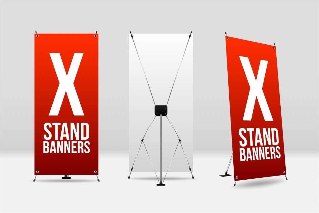 standee chữ X