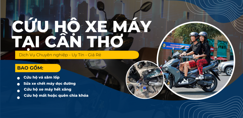 Cứu hộ xe máy Cần Thơ