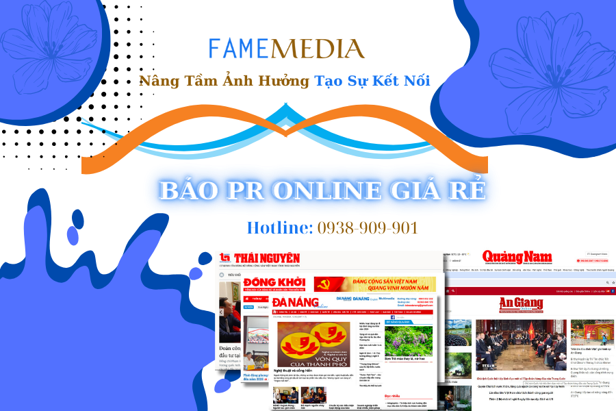 Báo Pr online giá rẻ