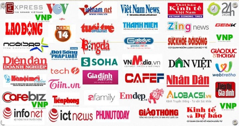 Quảng cáo trên website báo chí
