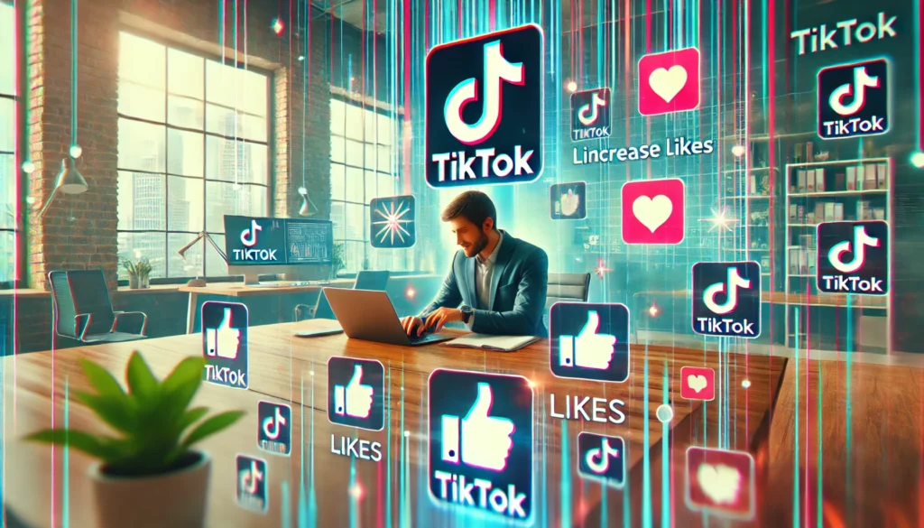 Cách tăng like tiktok