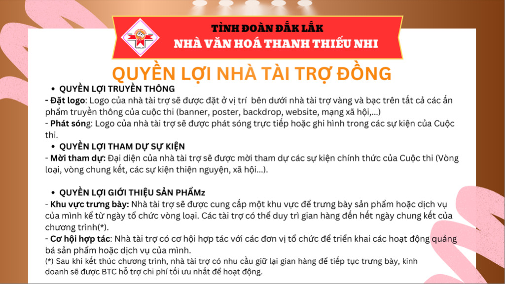 Nhà tài trợ Đồng