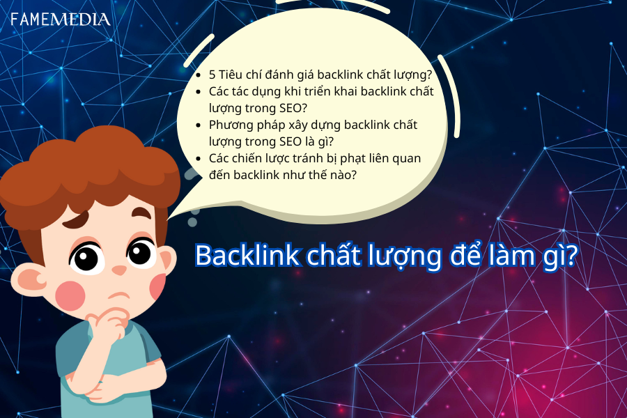 Backlink chất lượng để làm gì?