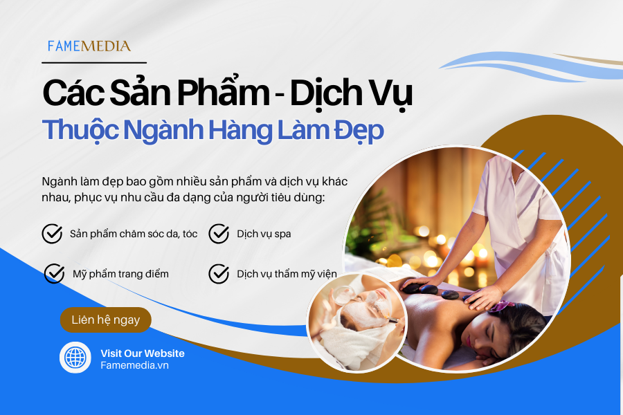 Các Sản Phẩm Và Dịch Vụ Thuộc Ngành Làm Đẹp
