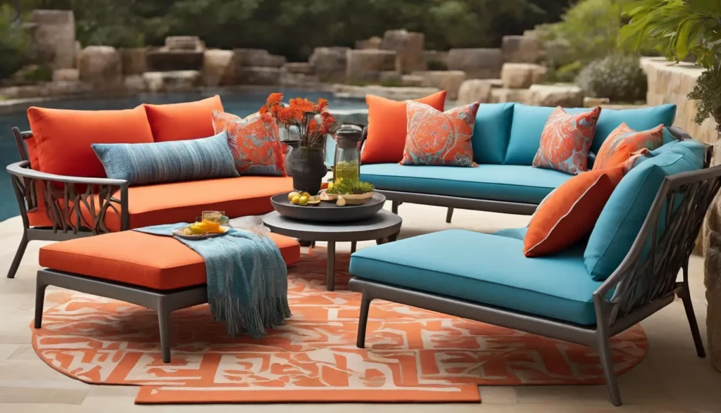 Mẫu thiết kế cảnh quan sân hiên đầy sắc màu