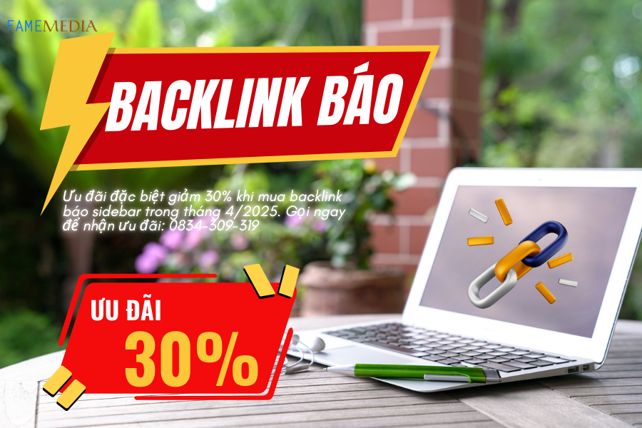Ưu đãi 30% khi mua backlink báo sidebar T4/2025