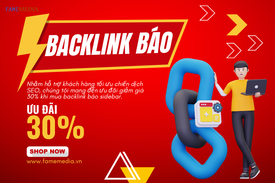 Ưu đãi 30% khi mua backlink báo sidebar