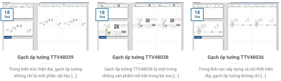 Mẫu gạch ốp tường Hà Thanh 30x60cm, 40x80cm-1