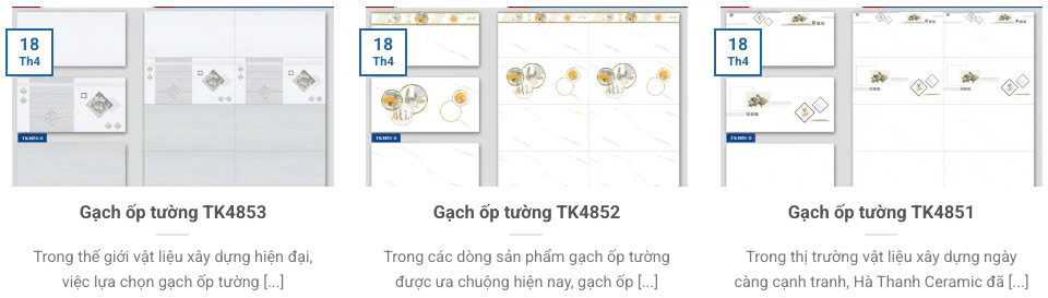 Mẫu gạch ốp tường Hà Thanh 30x60cm, 40x80cm-5