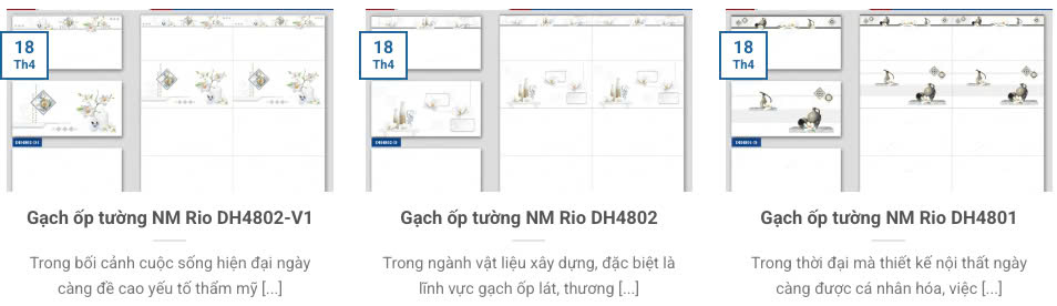 Mẫu gạch ốp tường Hà Thanh 30x60cm, 40x80cm-7