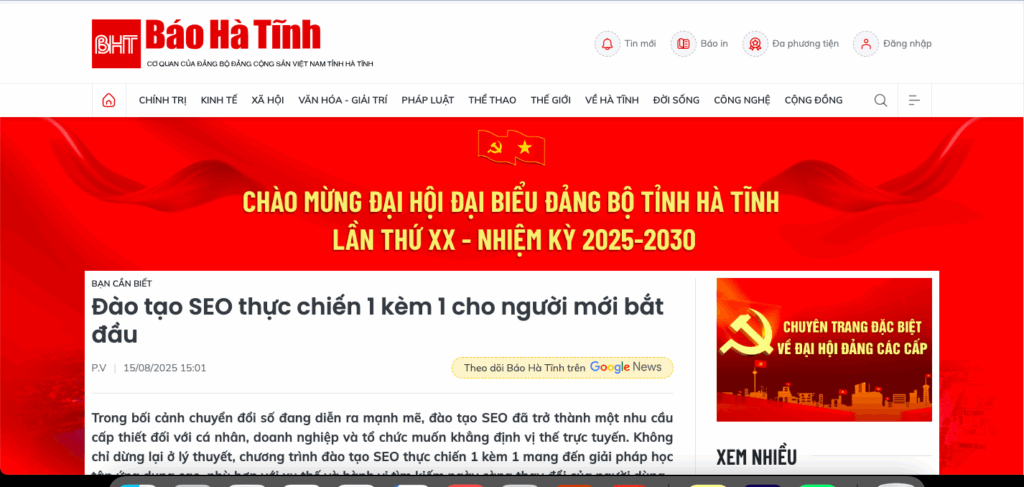 Backlink báo là gì?