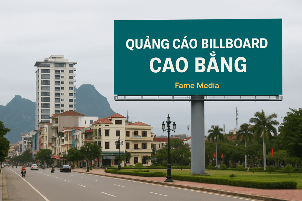 Quảng cáo billboard Cao Bằng