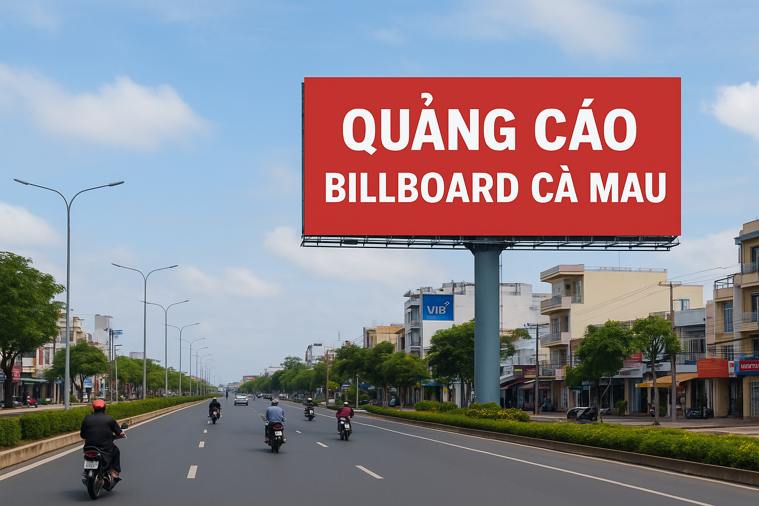 Quảng cáo billboard Cà Mau