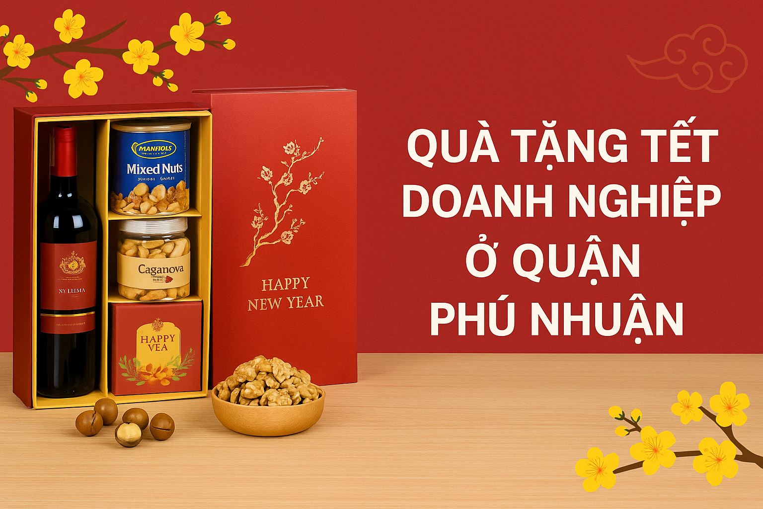 QUÀ TẶNG TẾT DOANH NGHIỆP Ở QUẬN PHÚ NHUẬN