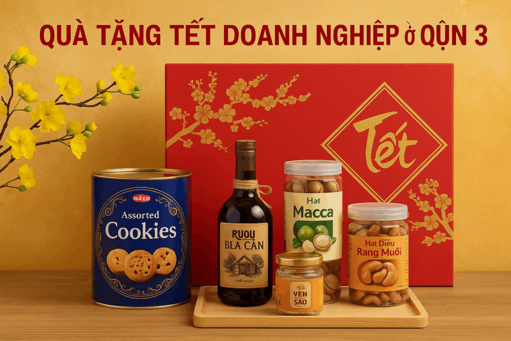 QUÀ TẶNG TẾT DOANH NGHIỆP Ở QUẬN 3