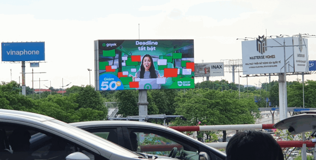 Quảng cáo màn hình led sân bay Nội Bài