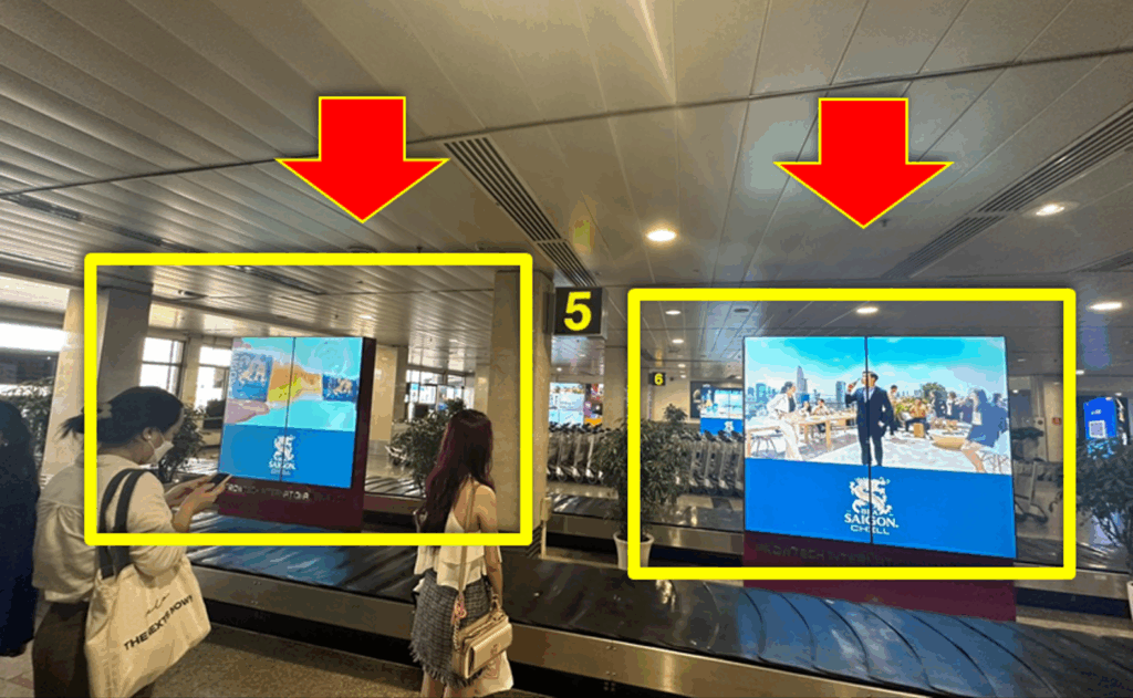 Quảng cáo màn hình led sân bay tân sơn nhất