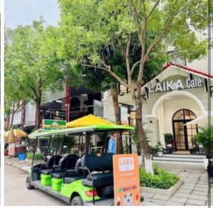 Quảng cáo xe điện Vinhomes Smart City