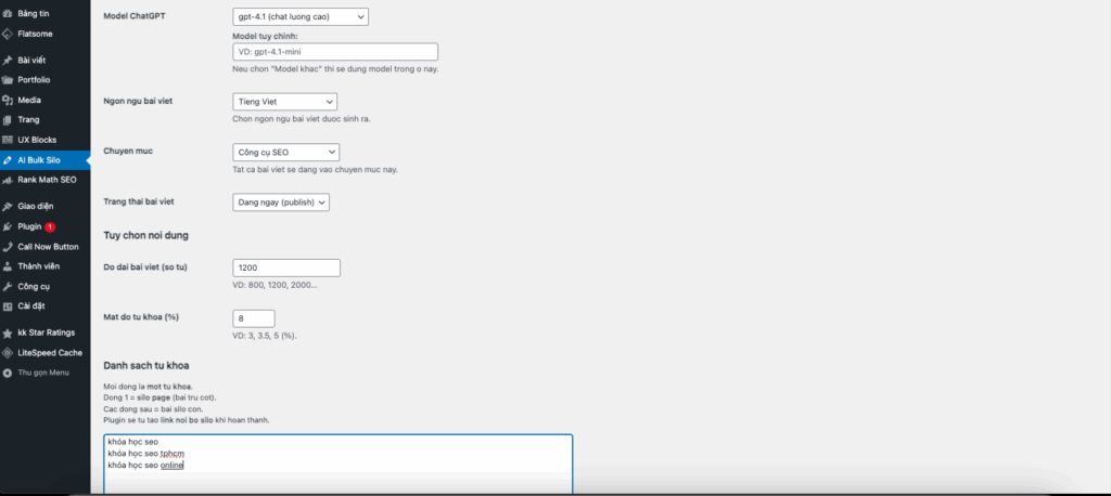 plugin viết bài cho WordPress