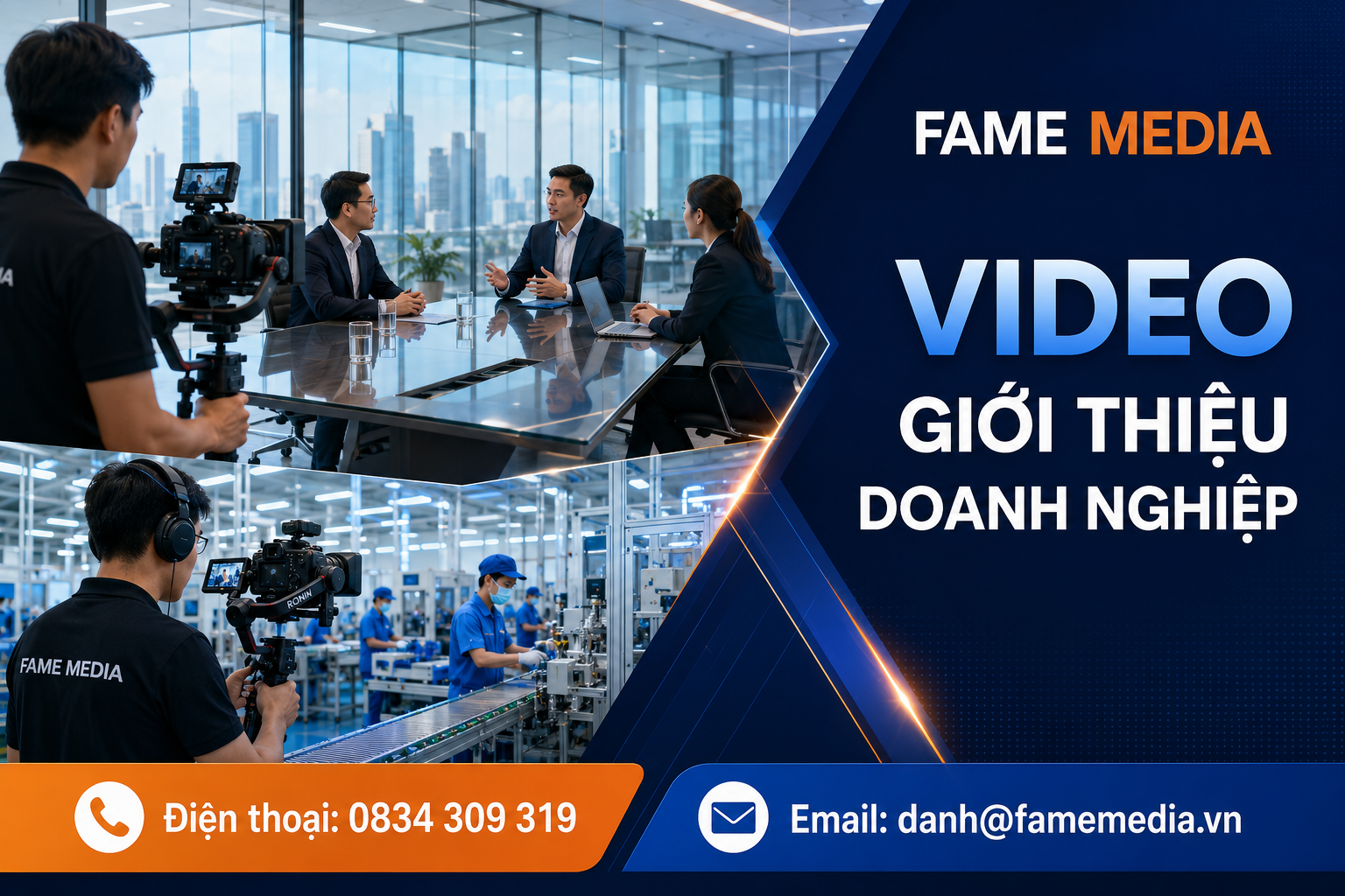 Video tự giới thiệu dạng phóng sự