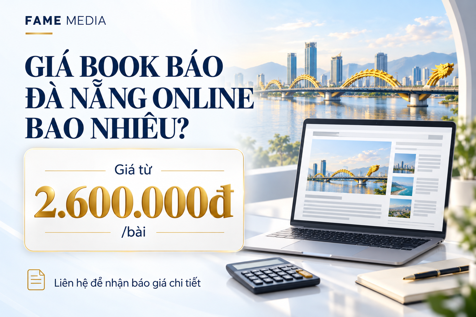 Giá book báo Đà Nẵng online bao nhiêu