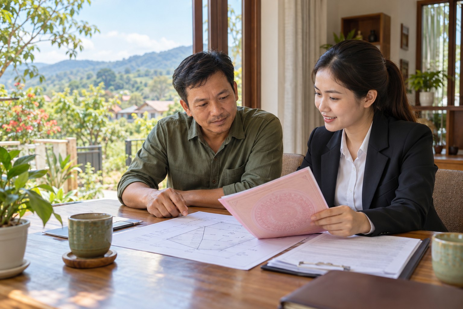 Cầm nhà đất Buôn Hồ