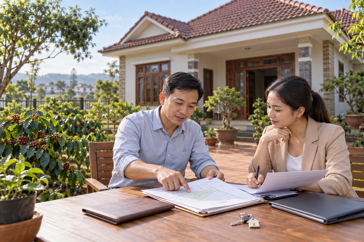 dịch vụ cầm nhà đất Đắk Lắk