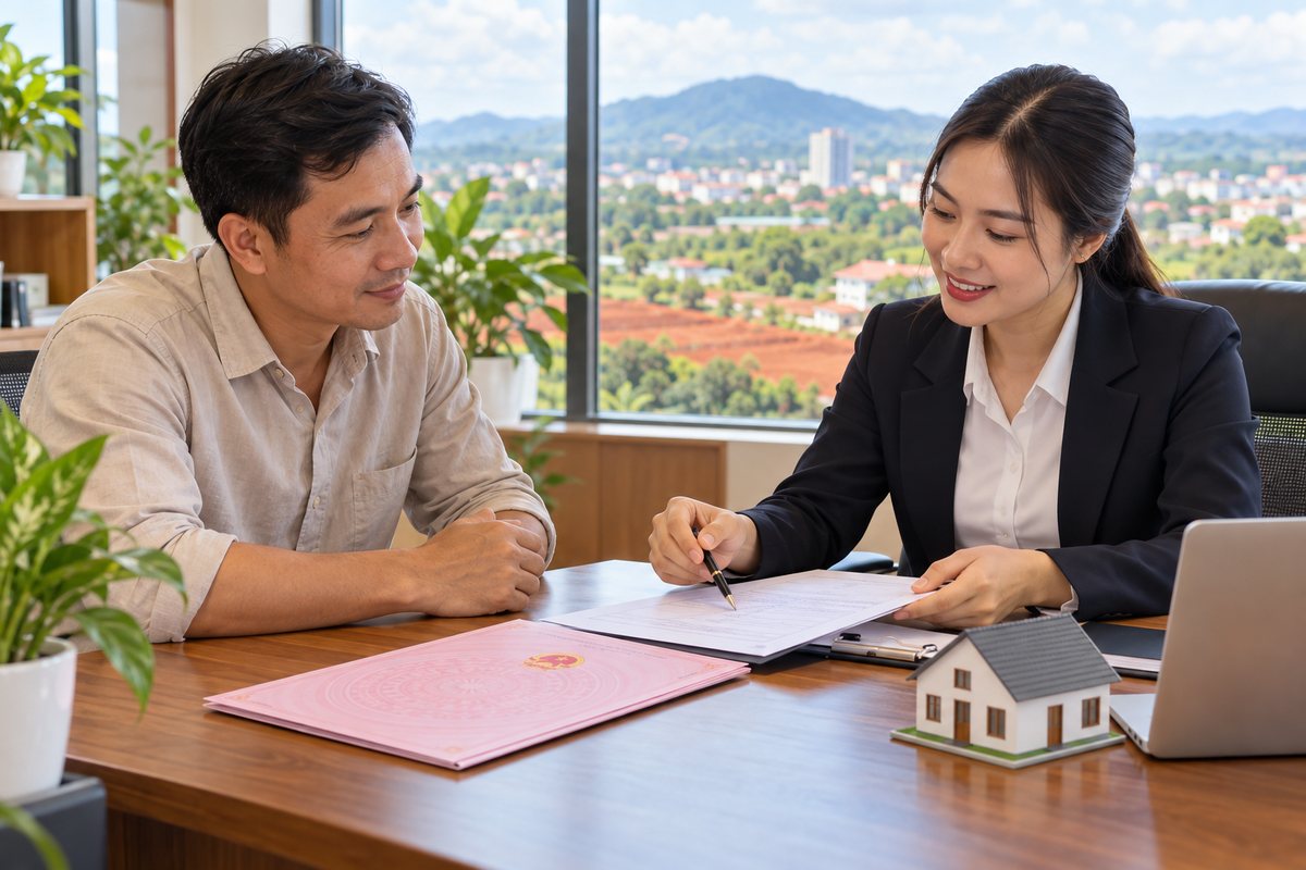 Cầm sổ hồng Đắk Lắk