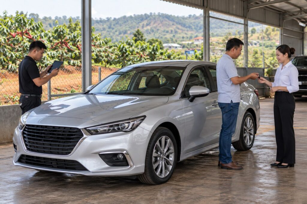 Cầm xe ô tô Buôn Hồ