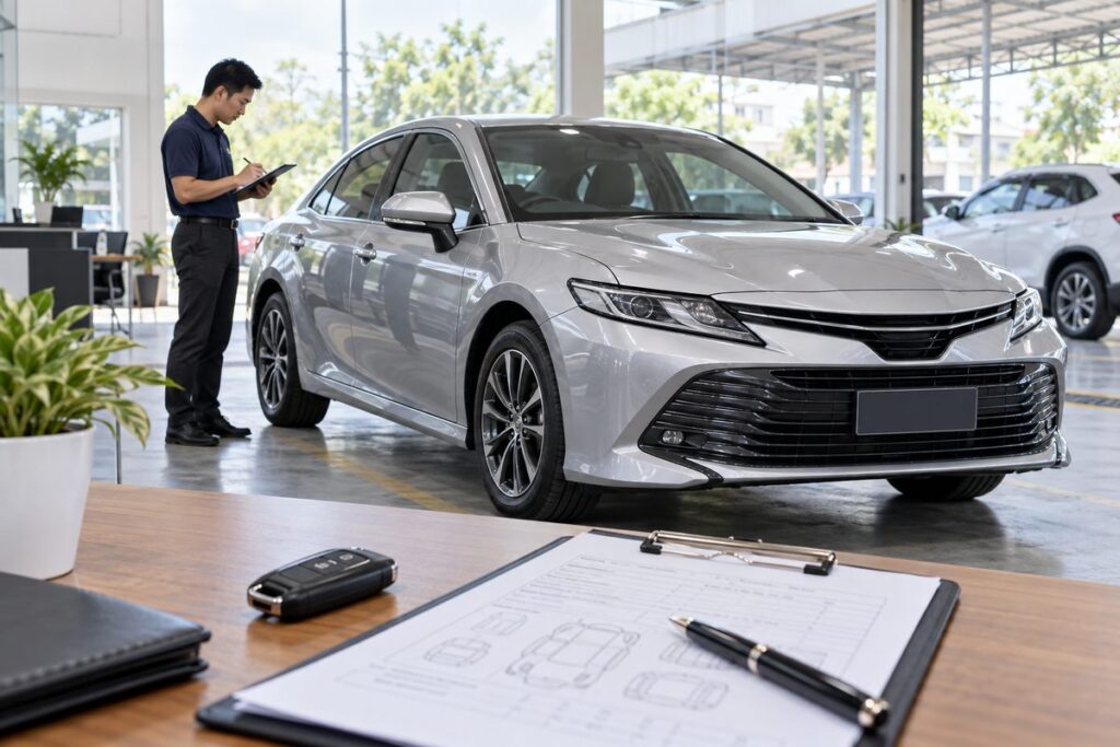 Cầm xe ô tô được bao nhiêu tiền