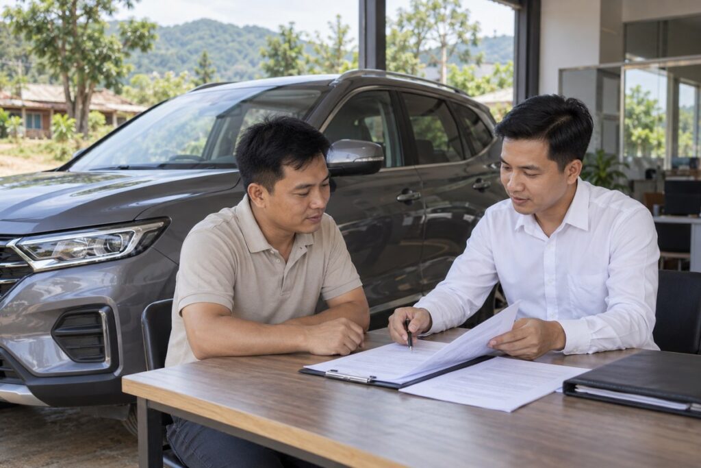 Cầm xe ô tô Ea Kar