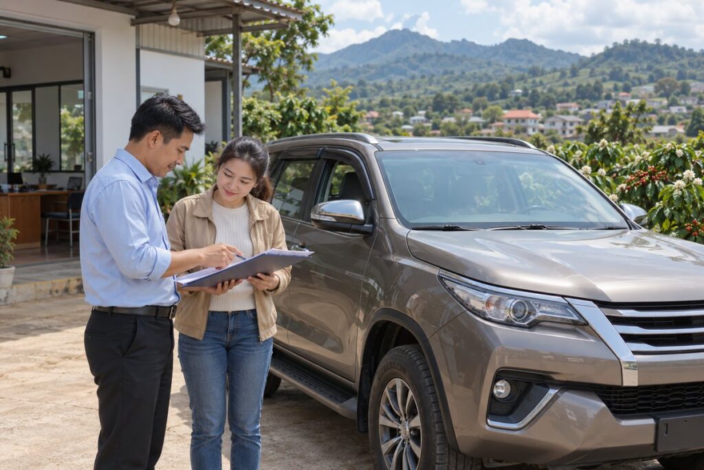 Cầm xe ô tô Krông Pắc