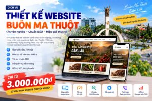 thiết kế website Buôn Ma Thuột